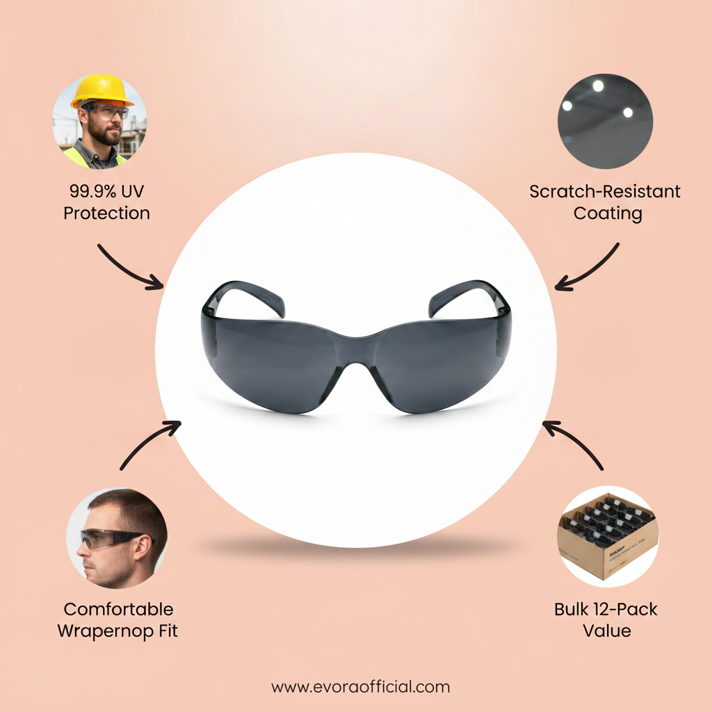 Radnor tinted safety glasses (by the dozen)