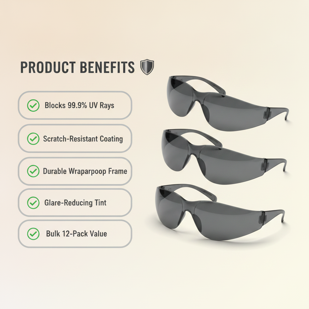 Radnor tinted safety glasses (by the dozen)