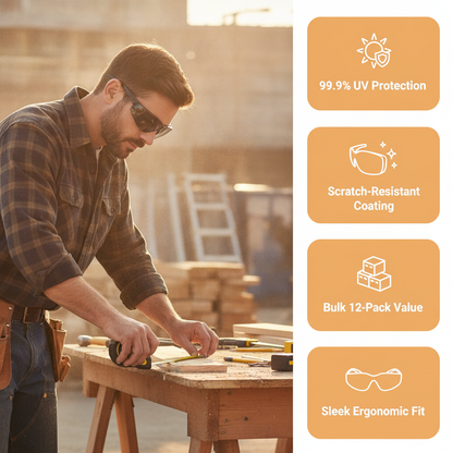 Radnor tinted safety glasses (by the dozen)